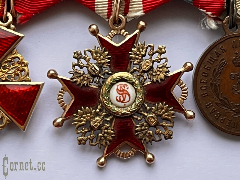 Наградная колодка врача за РЯВ