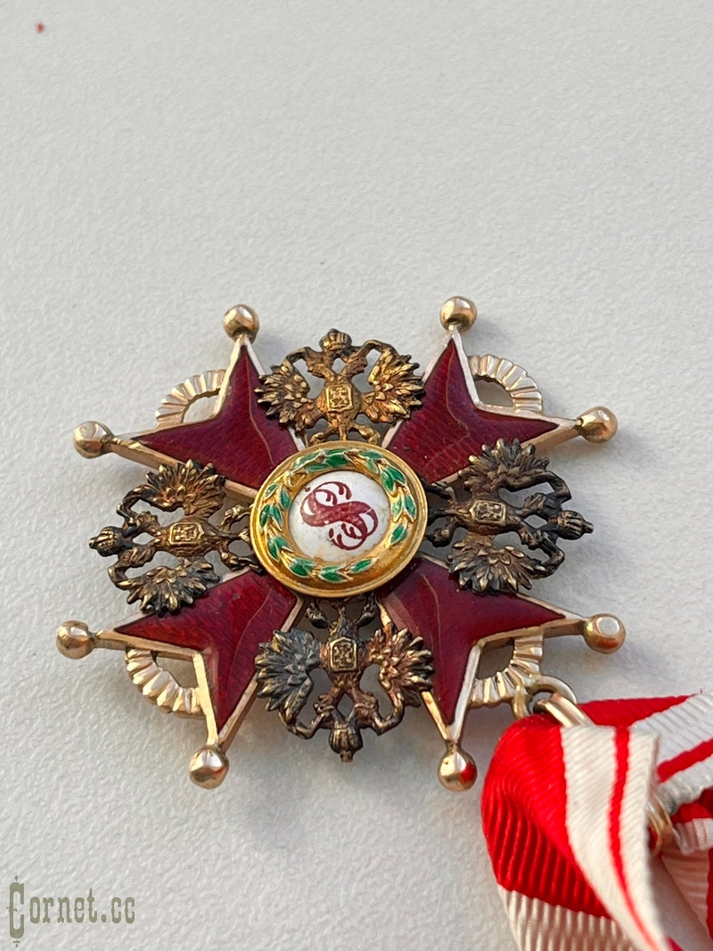 Орден Св. Станислава 3 степени в футляре