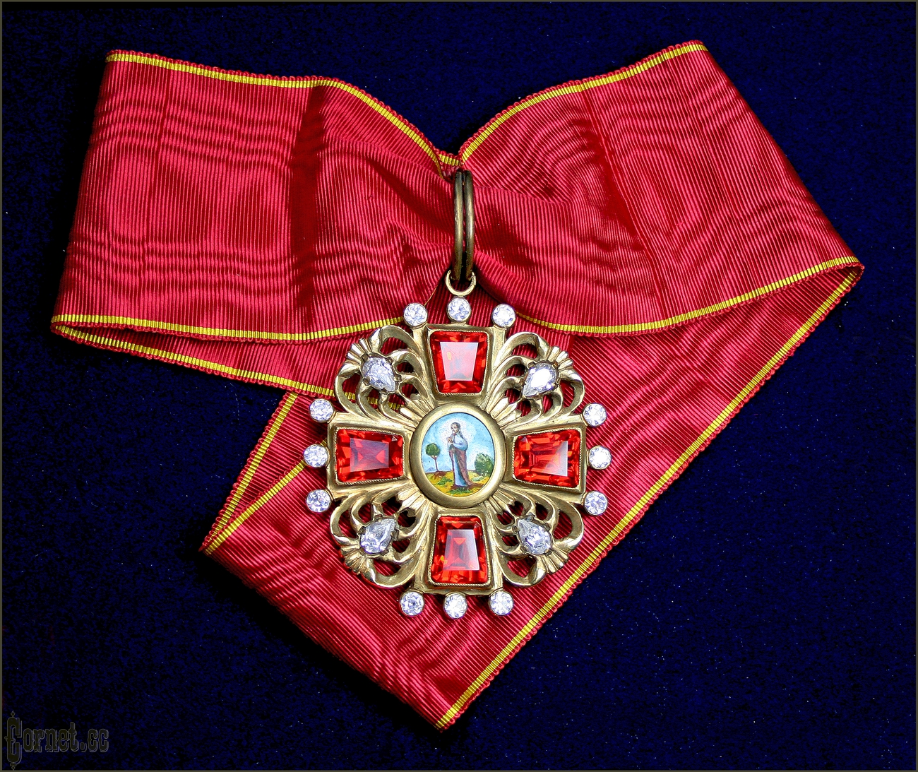 Order of St. Anna of the 2nd degree in "diamonds"