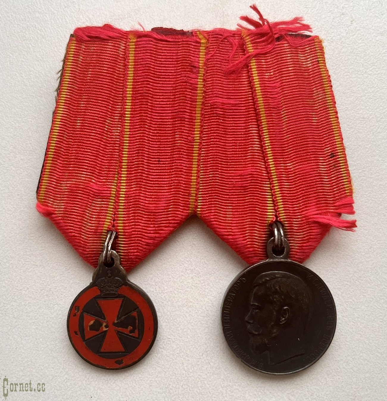 Наградная колодка со знаком отличия ордена Св. Анны