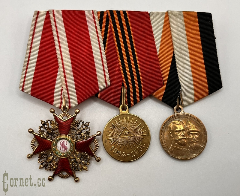 A set with awards of the Russian Empire