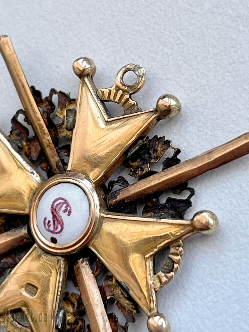 Орден Св. Станислава 3-ей степени с мечами "ДО"