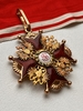 Знак Ордена Св. Станислава 2-й степени "IK"