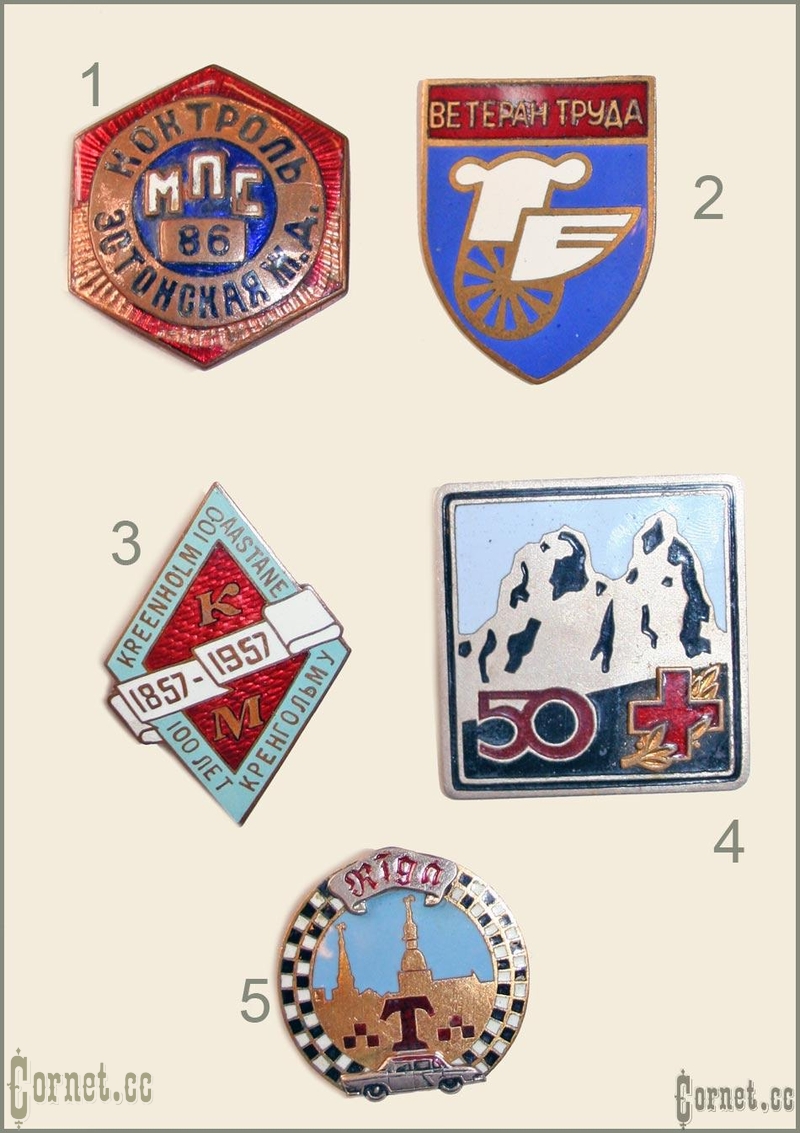 Soviet Union Badges
