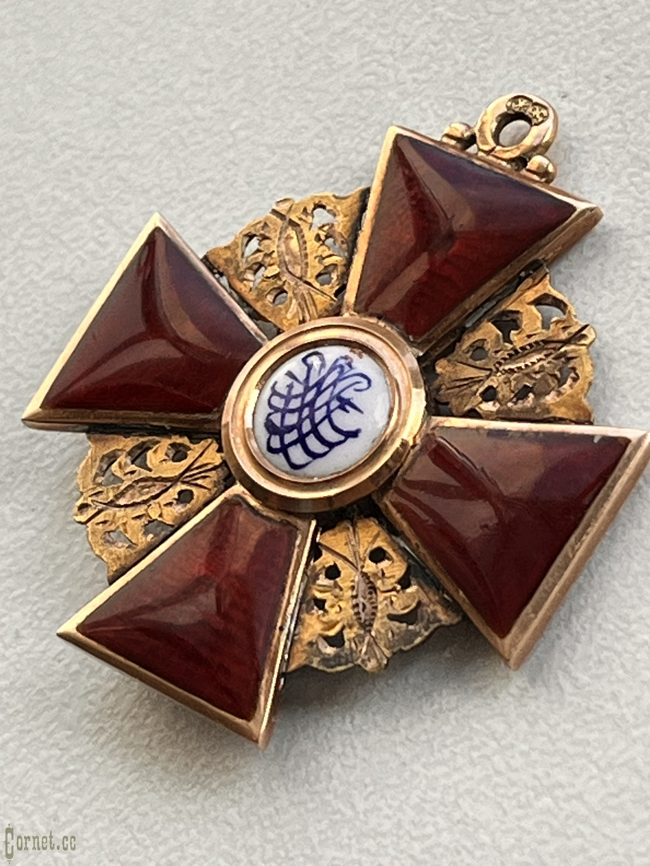 Орден Св. Анны 3 степени "АК"