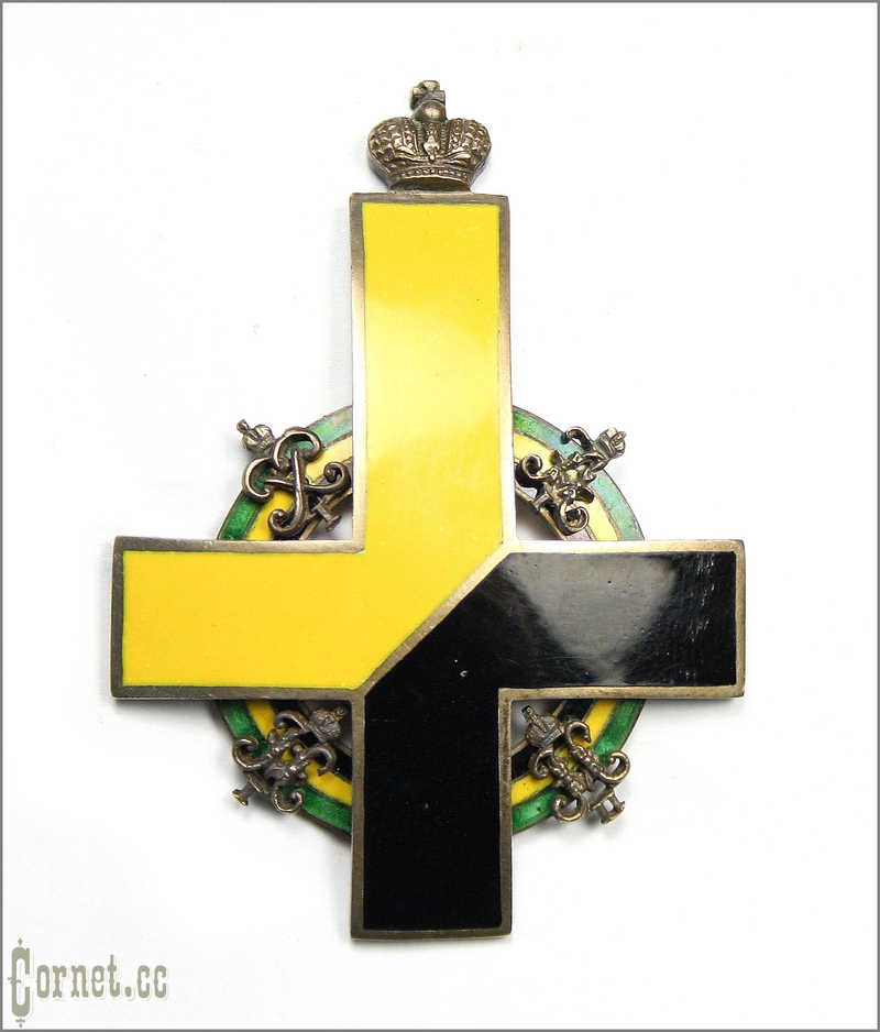 Знак 10-го гусарского Ингерманланского полка