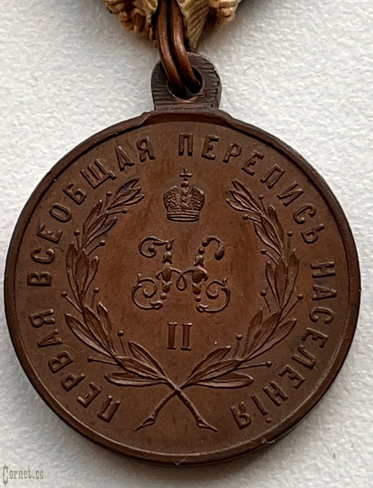 Медаль "За труды по первой всеобщей переписи населения"