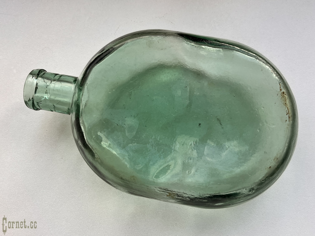 Russian Empire glass flask
