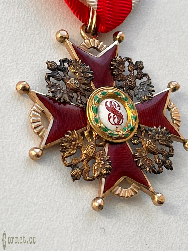 Орден Св. Станислава 3 степени в футляре