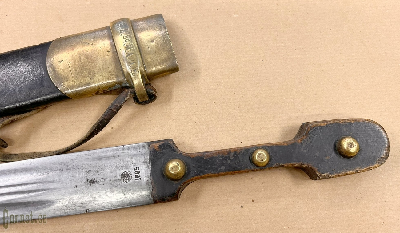 Кинжал горных артиллерийских бригад 1905 года