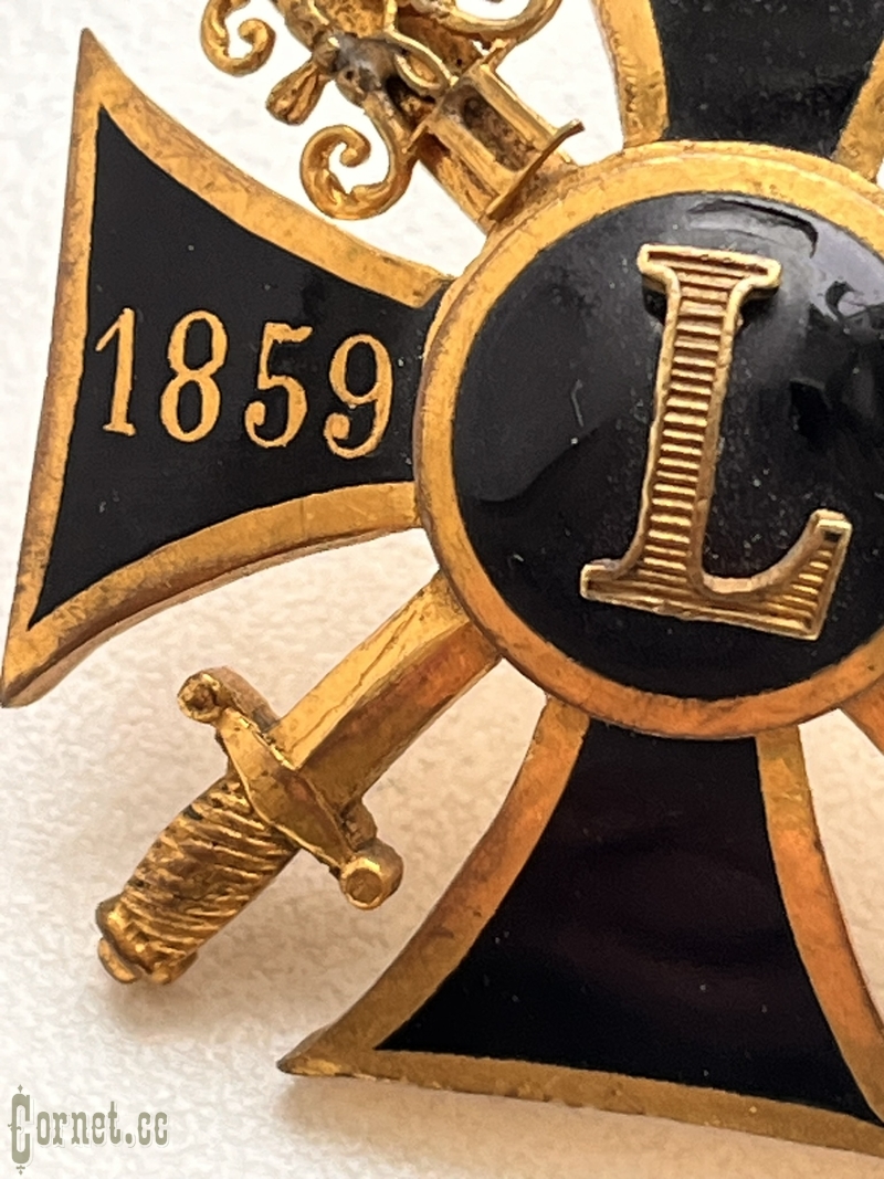 Знак  "В память 50-летия покорения Восточного Кавказа. 1859-1909 гг."