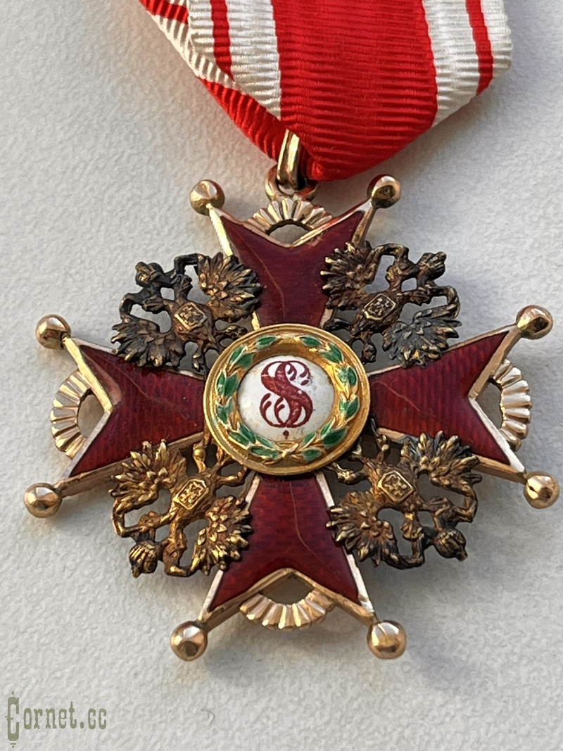 Орден Св. Станислава 3 степени в футляре