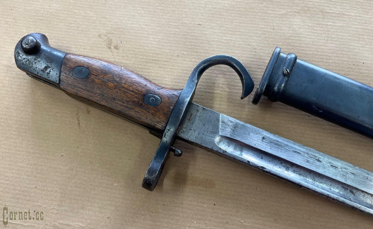 Штык образца 1902 года к винтовке системы Арисака Тип 35. "Морская Арисака"
