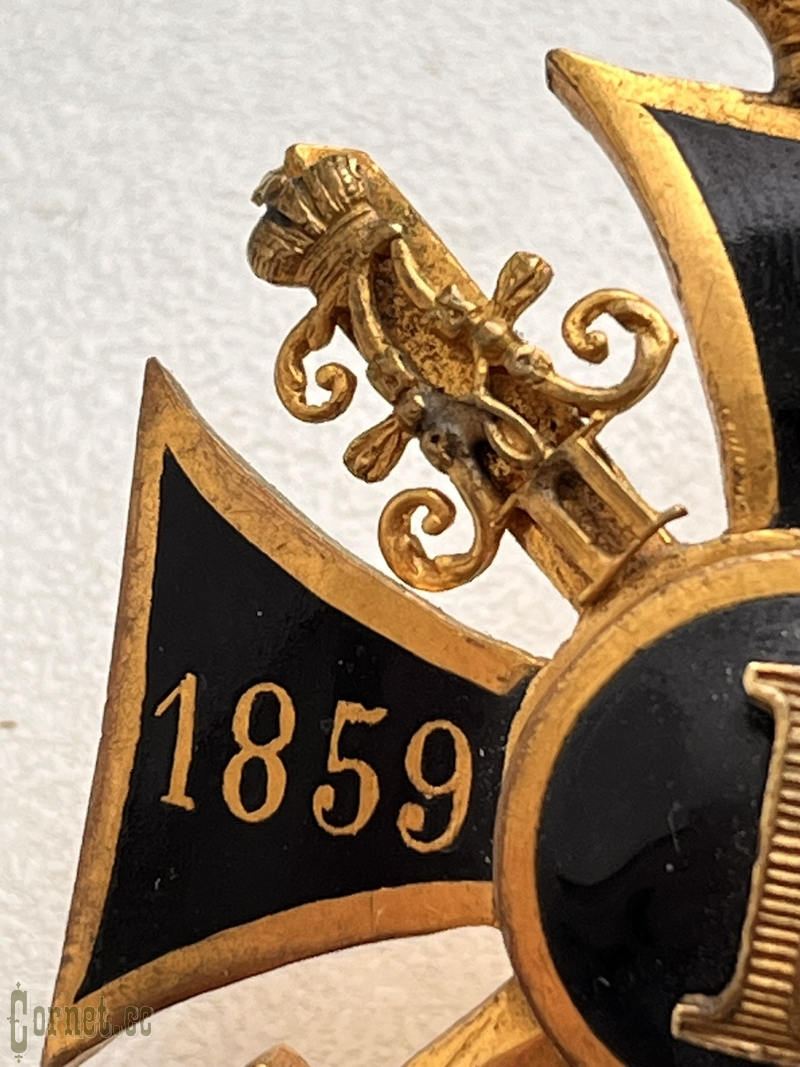 Знак  "В память 50-летия покорения Восточного Кавказа. 1859-1909 гг."