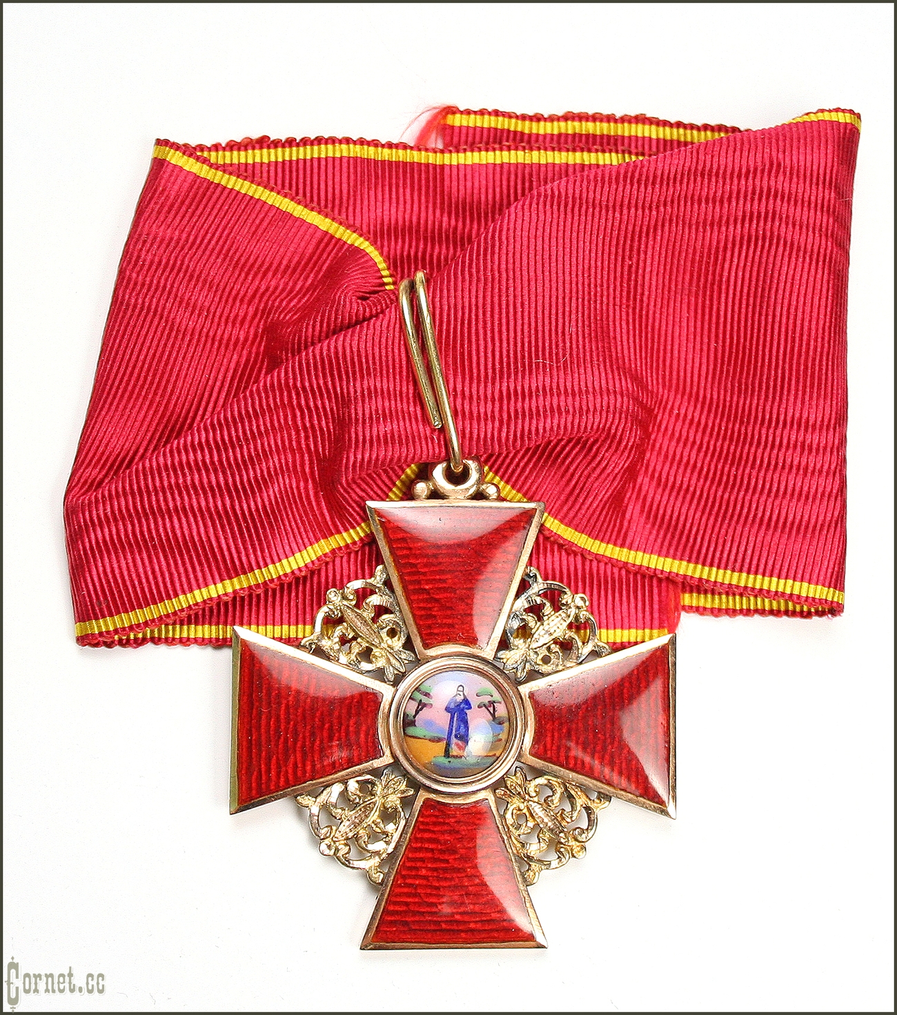 Знак ордена Св. Анны 2-й степени "IK"