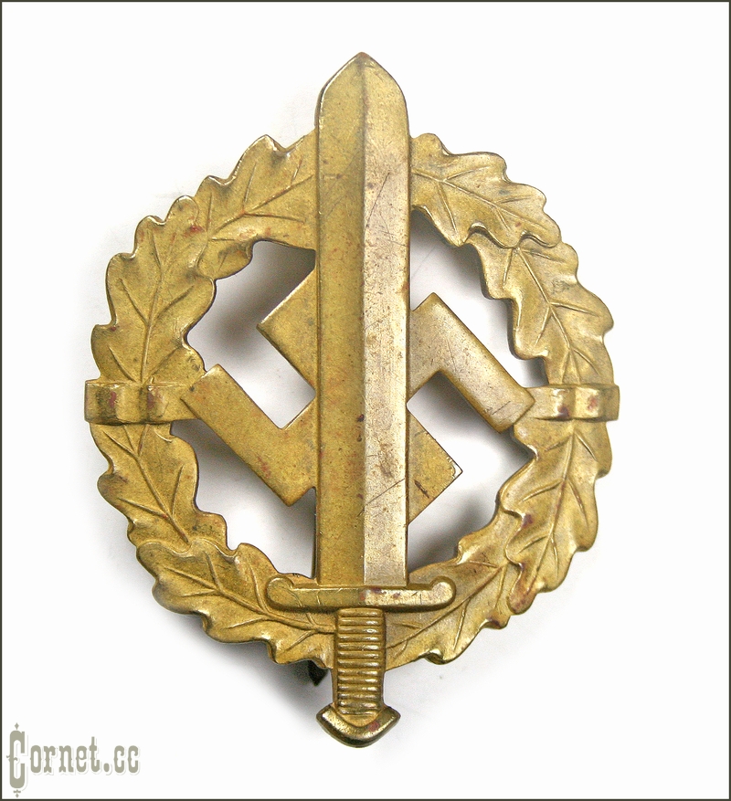 SA sports badge in "bronze" I type