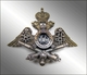 Badge of graduation from the Mikhailovsky Artillery School