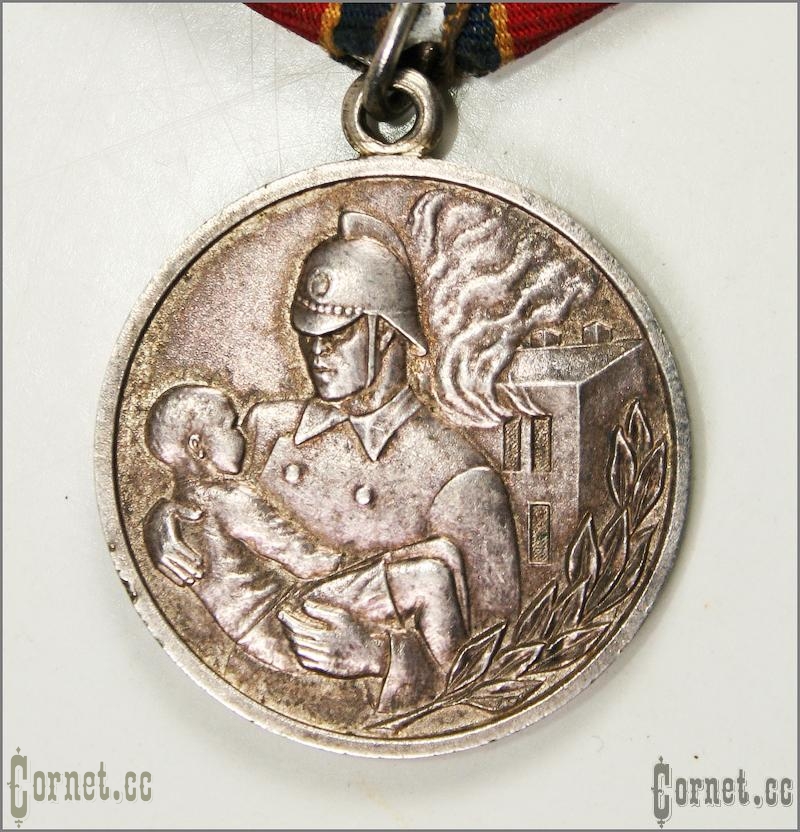 Valour during a Fire Medal