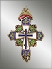 A cross in memory of the come true 300 anniversary of House of Romanovs.