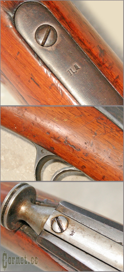 Cavalry carbine of the Berdan system of the 1870 model.