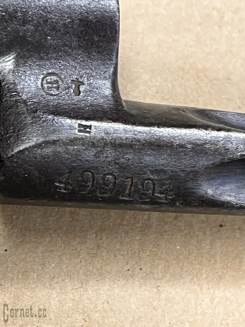 Штык Мосина М1891 в кожаных ножнах