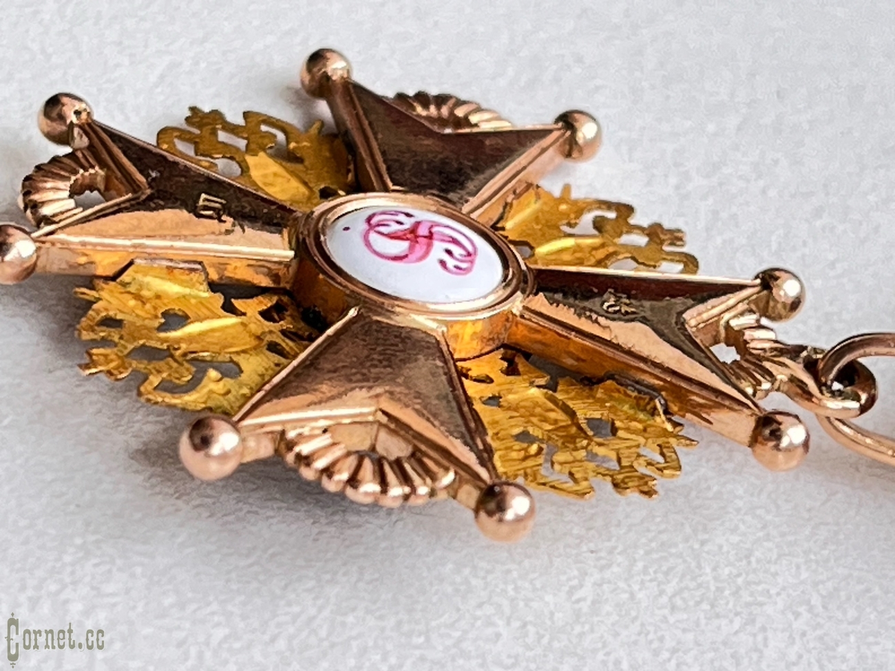 Орден Св.Станислава 3-ей степени "IK" 1868 год