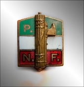 Членский знак итальянской, фашистской партии.