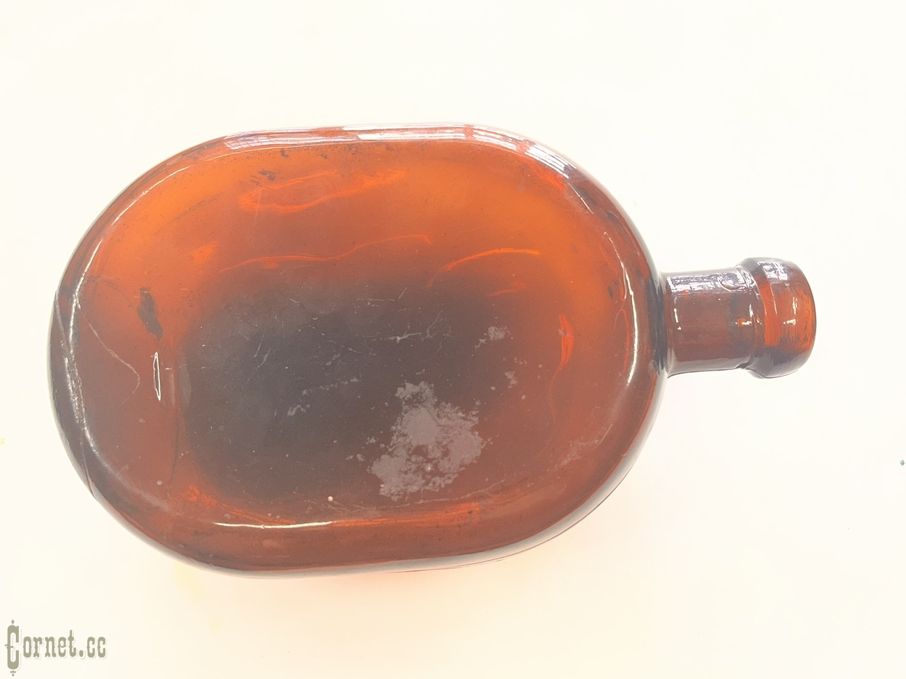Russian Empire glass flask