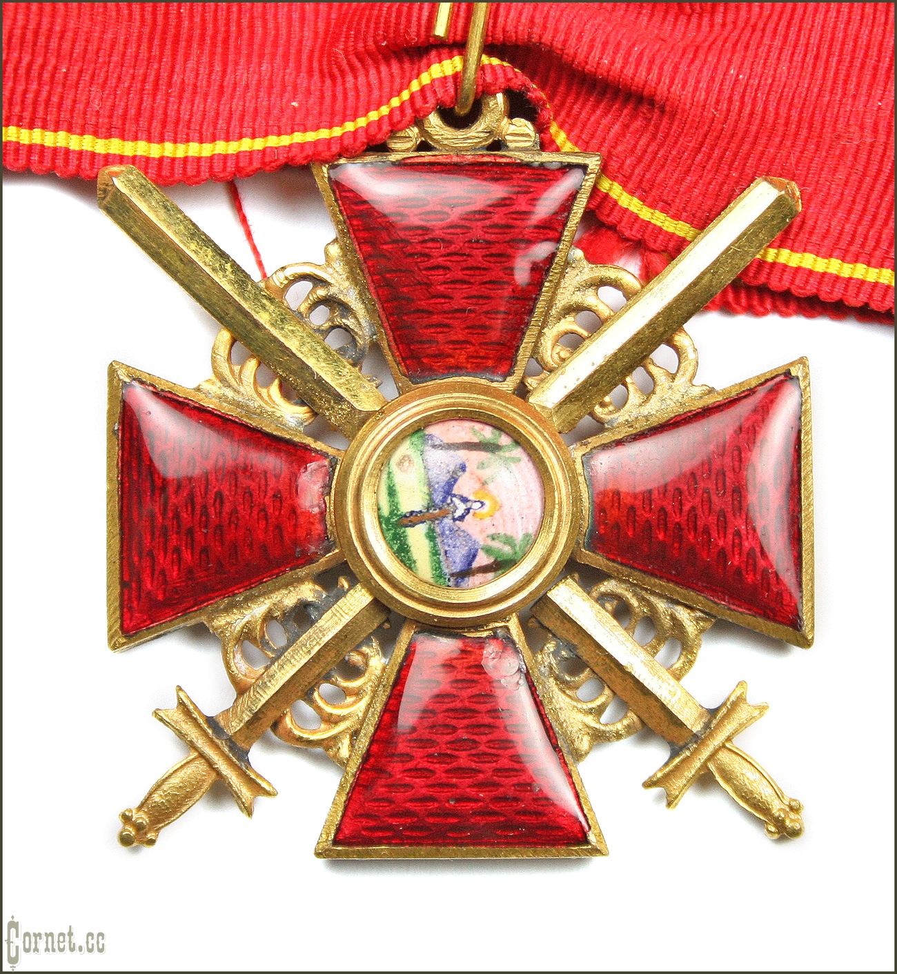Орден Св. Анны 3-й степени с мечами