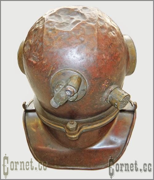 Шлем водолазный трехболтовка УВС-50