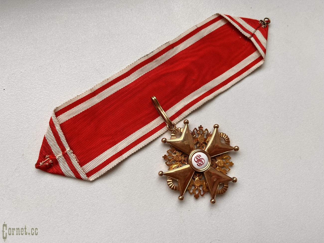 Cross of St. Stanislav 2-nd class "IK"