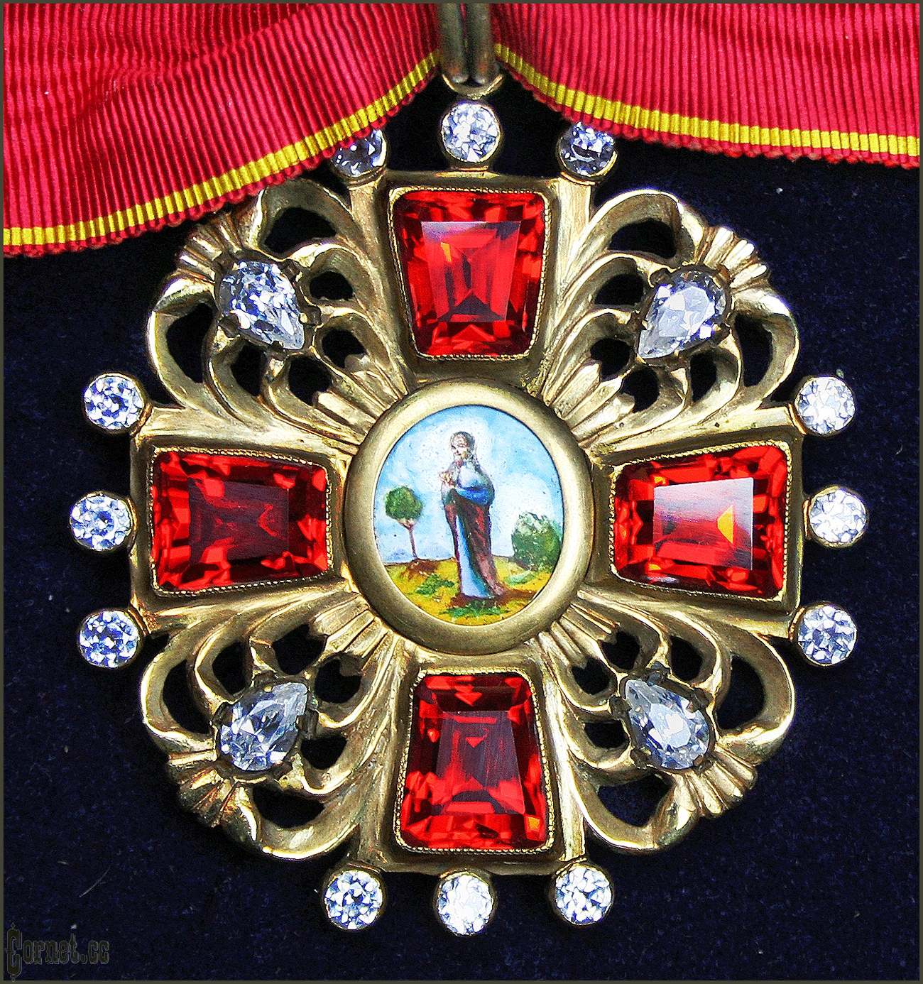 Order of St. Anna of the 2nd degree in "diamonds"
