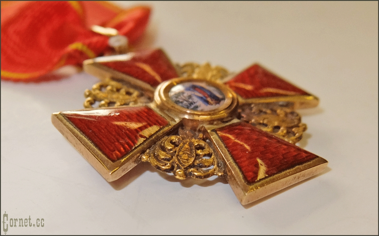 Орден Св. Анны 3-й степени.