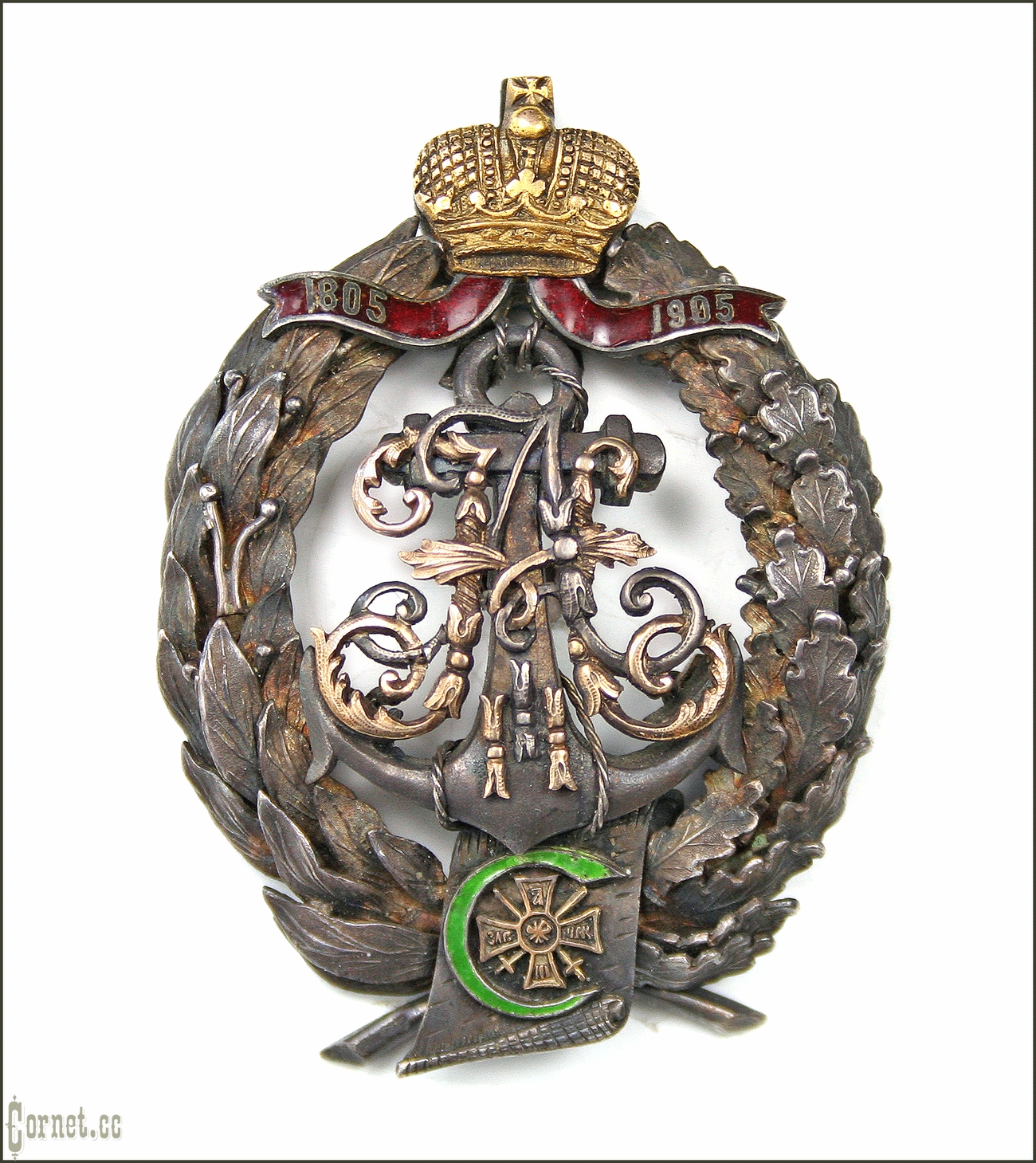 Знак 206-го Сальянского пехотного полка