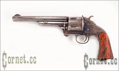 The revolver of Gopkins - Allen model 1874 of year, caliber 44 Russian