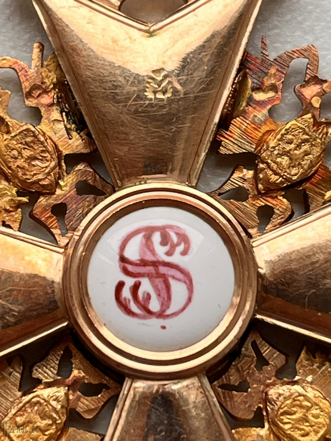 Cross of St. Stanislav 2-nd class "IK"