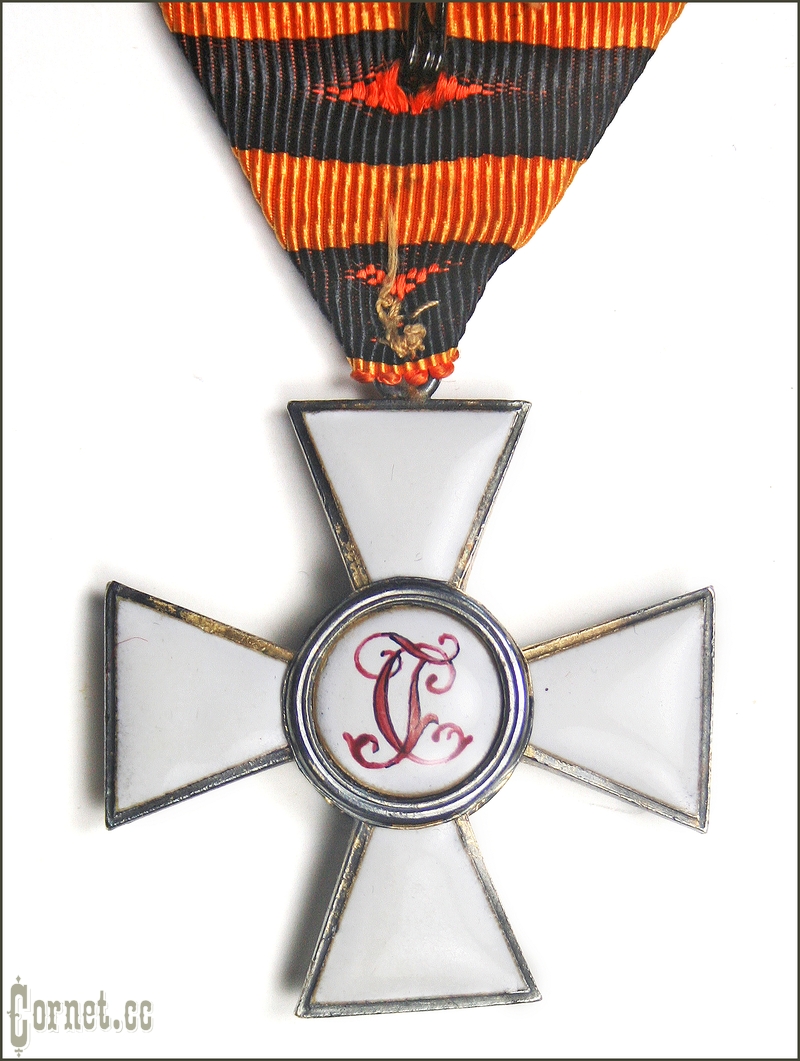 Орден Св. Георгия III степени.