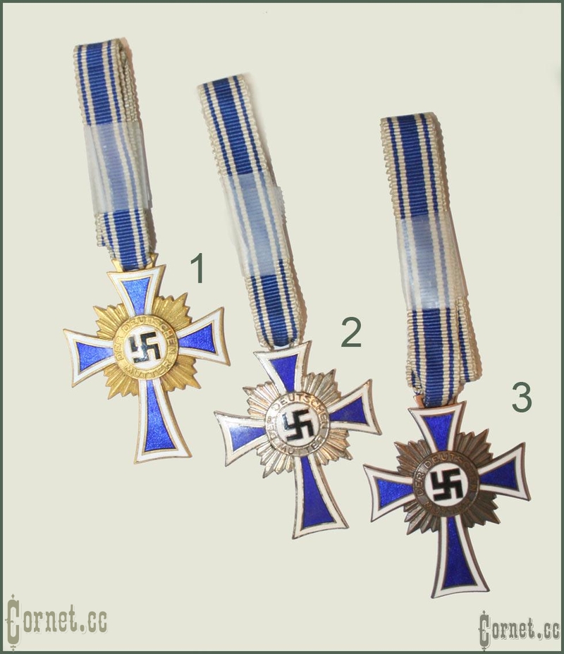 Крест Немецкой матери I, II и III класс