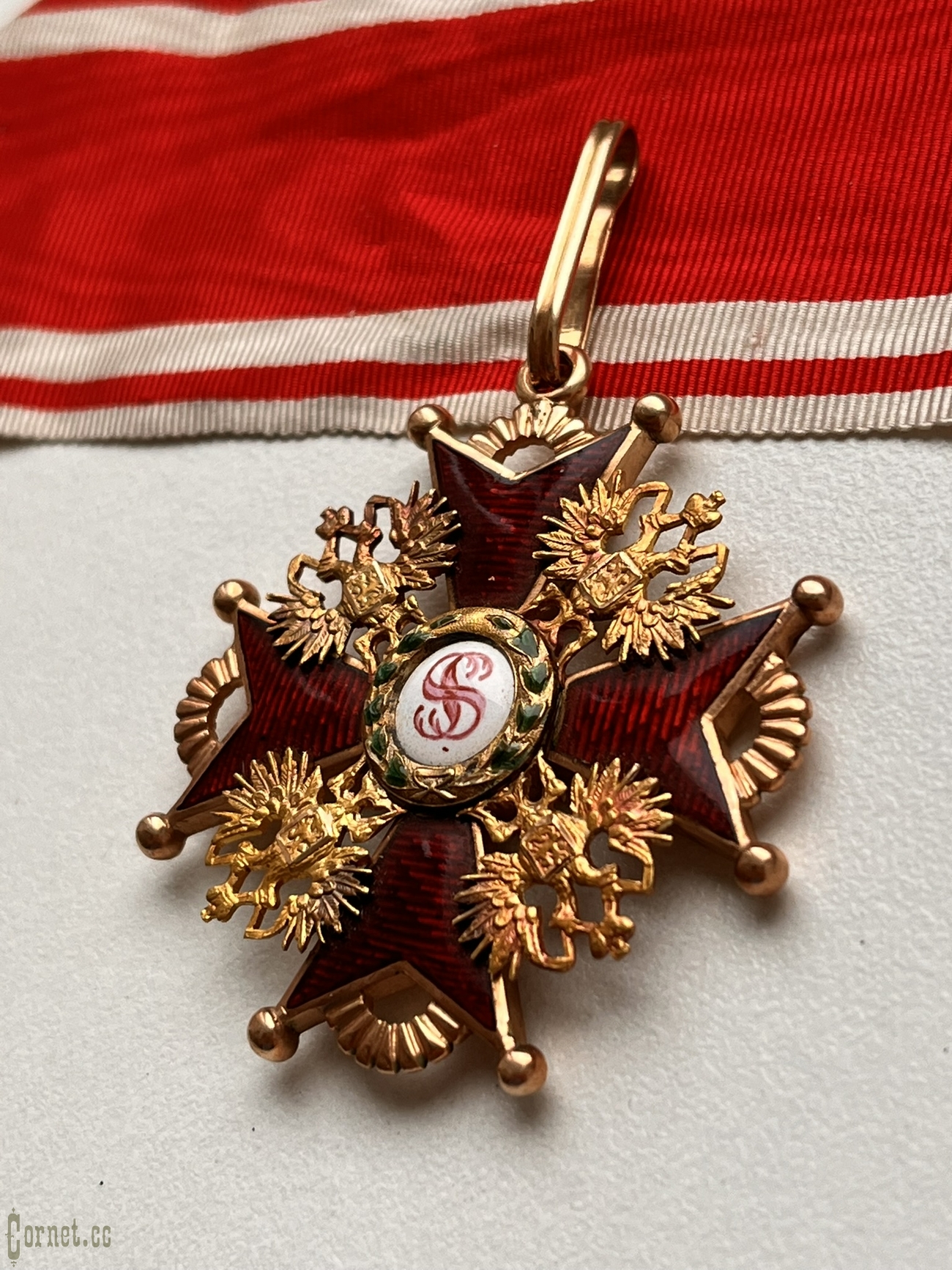 Cross of St. Stanislav 2-nd class "IK"