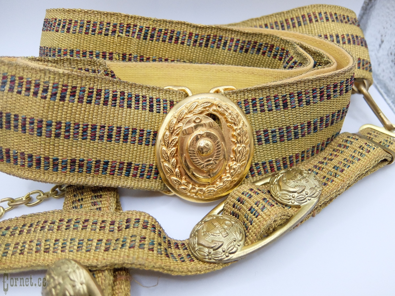 Admiral's belt of the USSR Navy