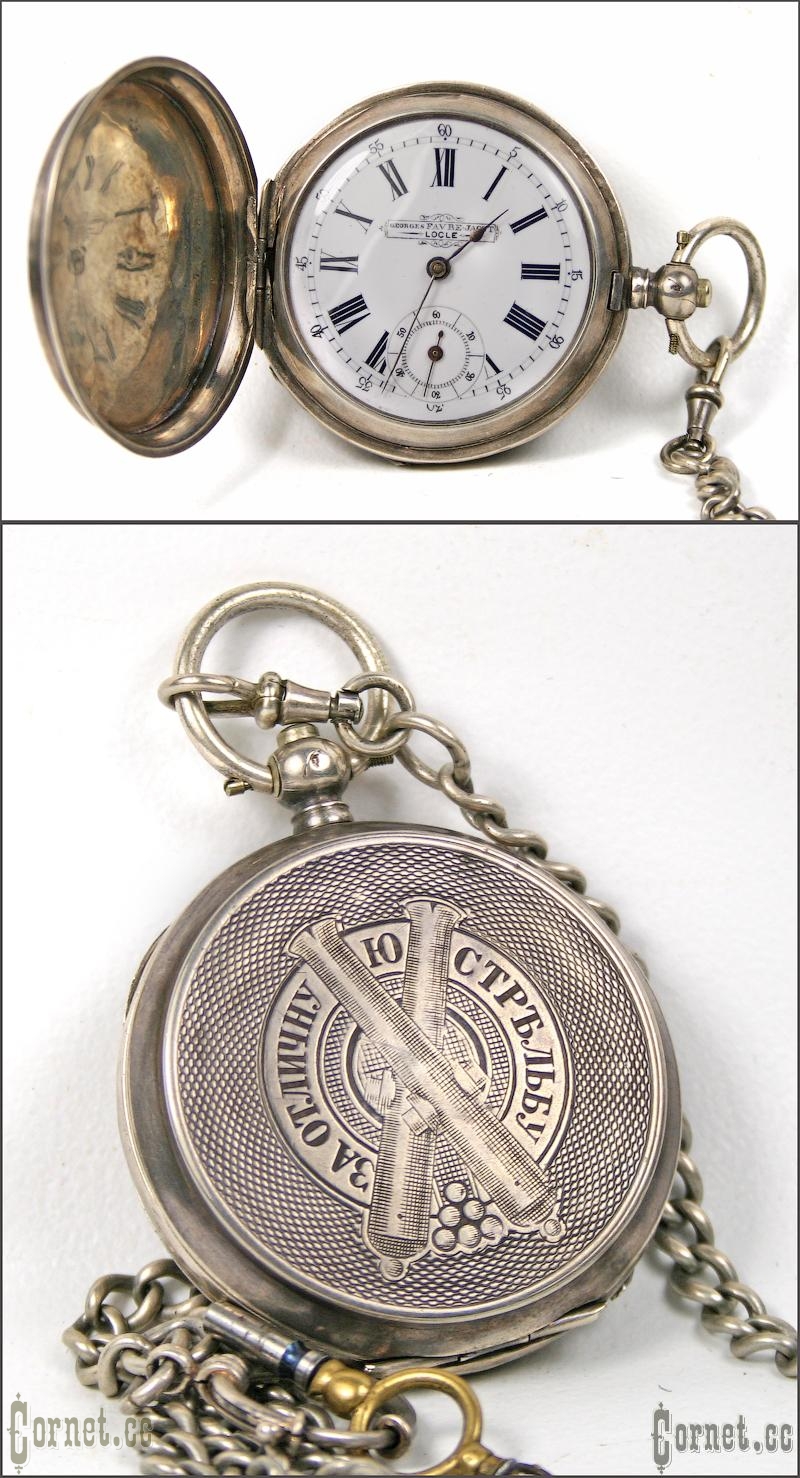 Prize watch of Russian military (prize-winning) for gunners