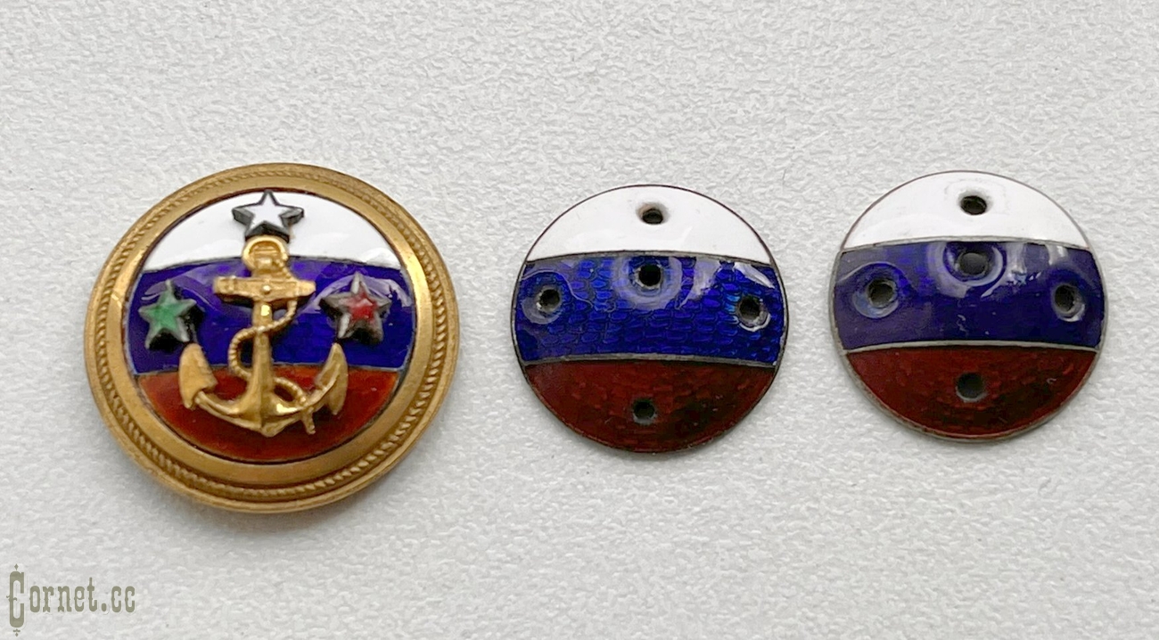 Sign - cockade of the shipping company.