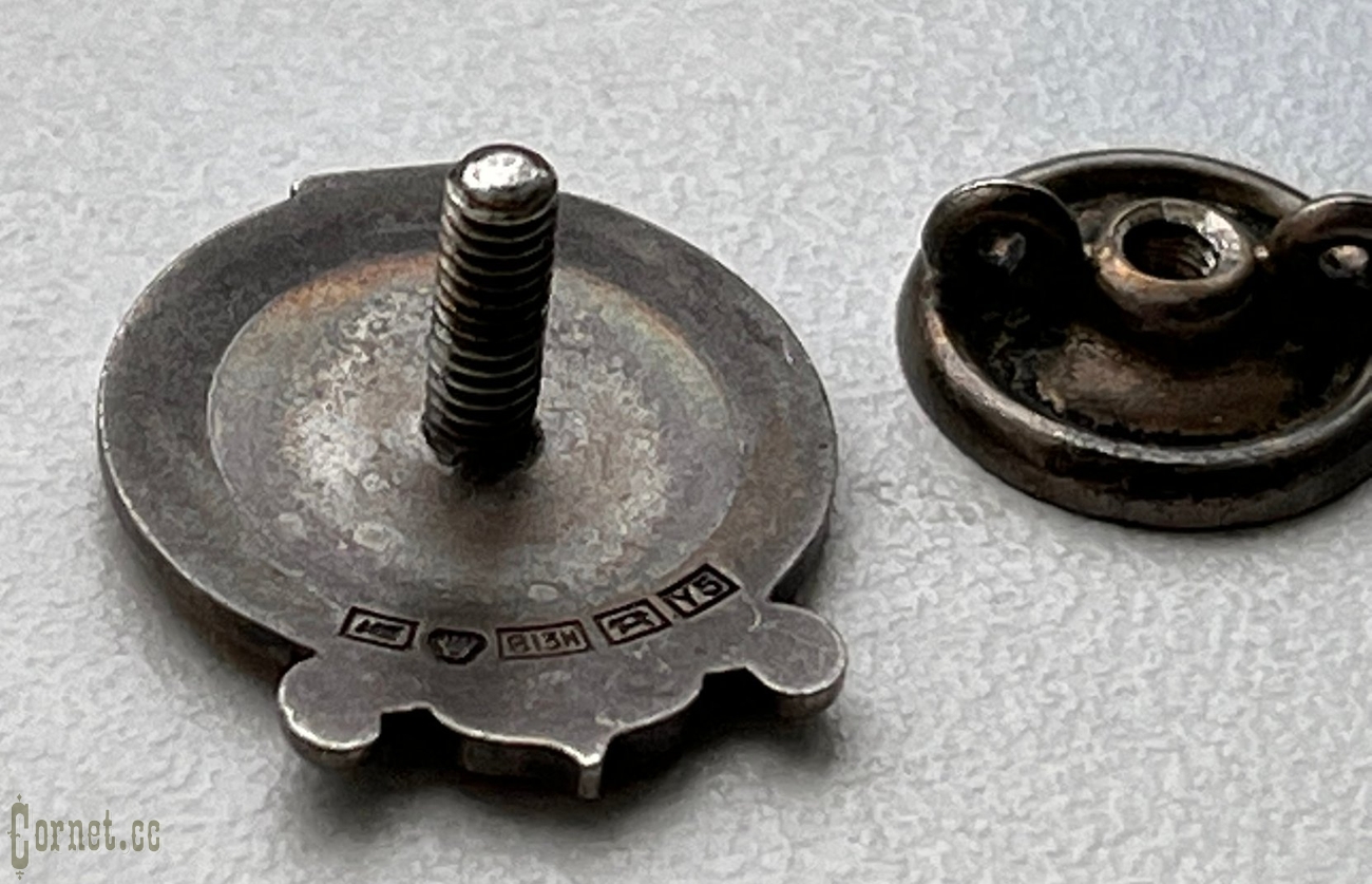 Знак "Борцовский клуб" Выборг 1916 год