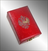 Коробка к ордену Св.Станислава 3-й степени.