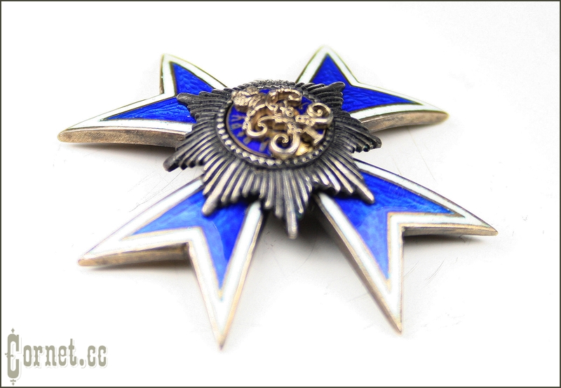 Regimental insignia of the Life guards Cuirassier Her Majesty Empress Maria Feodorovna regiment